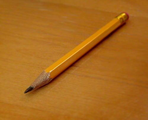 Карандаш для 7 лет красивый. Used pencil